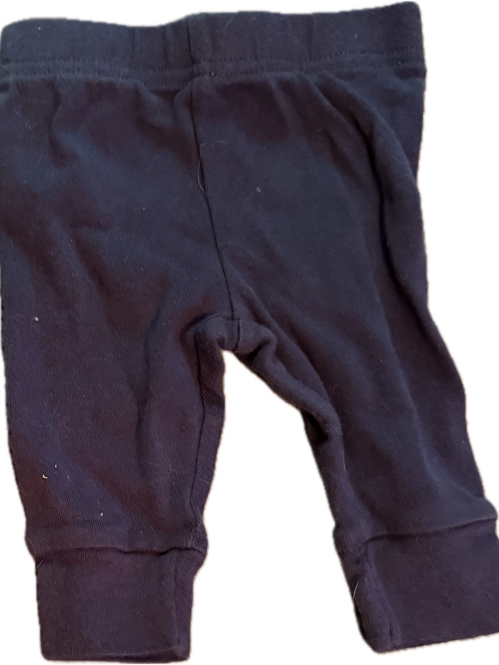 Carter's Navy Baby Leggings with Cuffed Ankles